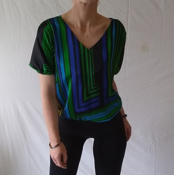 🎉🎉🎉HOST PICK!!!🎉🎉🎉 NWOT Express satin top - Picture 8 of 8